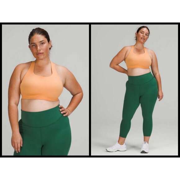 💕LULULEMON💕 Airsupport Bra ~ High Support Sports Bra Warm Apricot 36C NWT - Picture 14 of 14